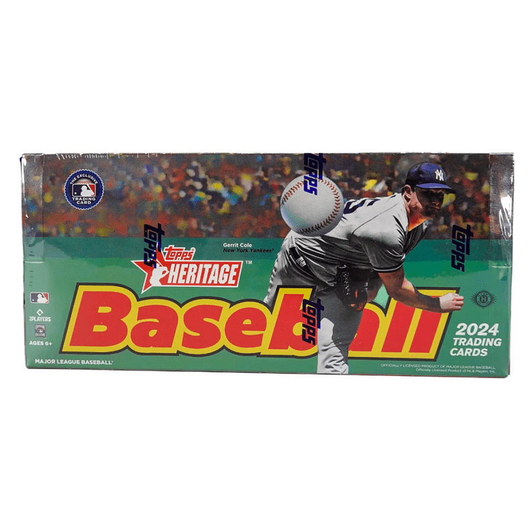 Topps 2024 Heritage Baseball Trading Card Hobby Box with