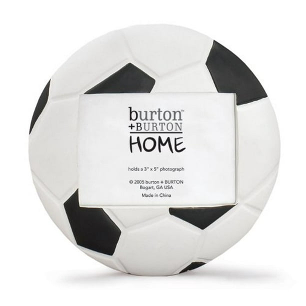 Burton & Burton Soccer Ball Shape Resin Frame