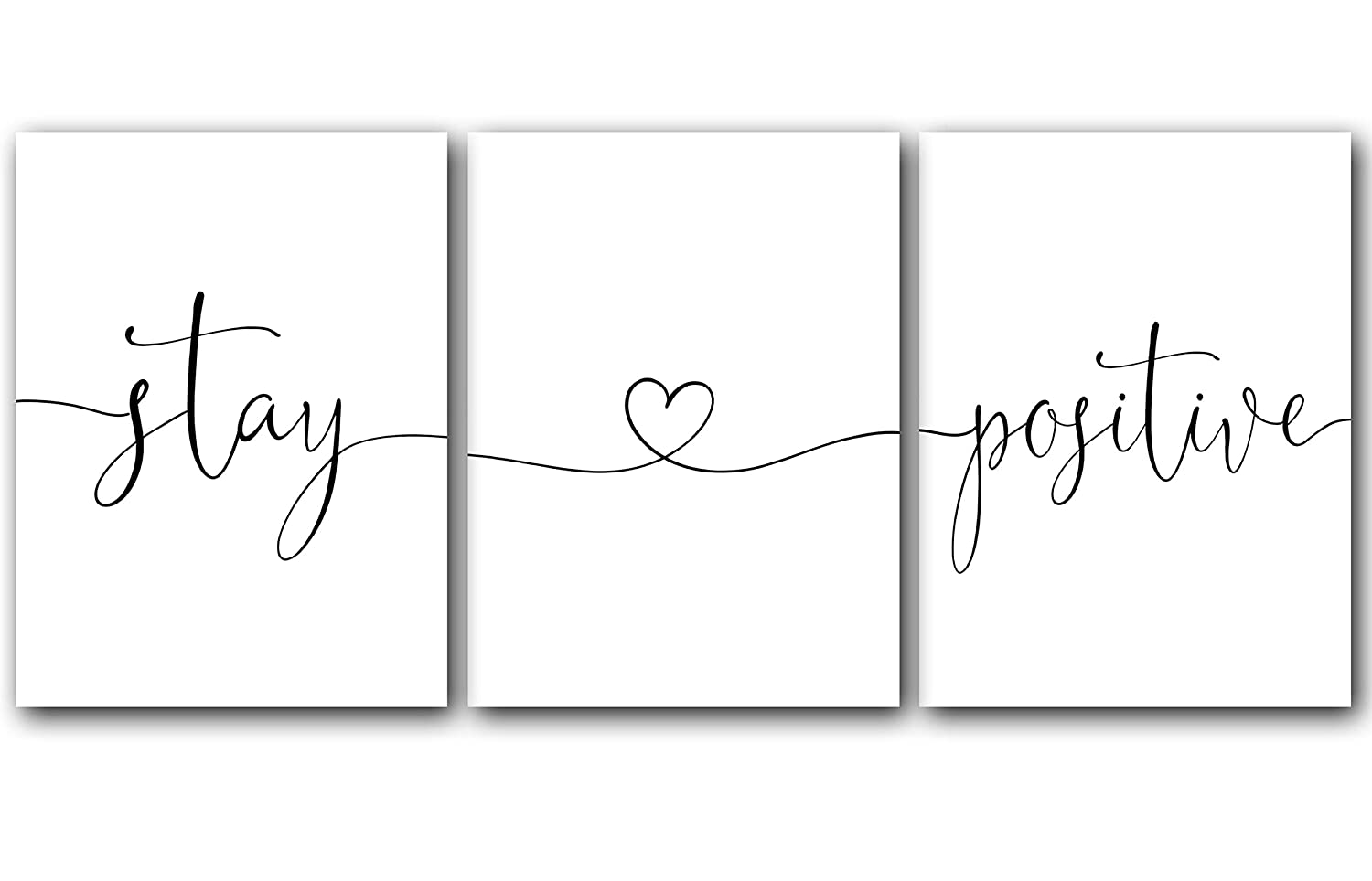 Home sweet home print black and white minimalist typography poster wall art decor inspirational quote