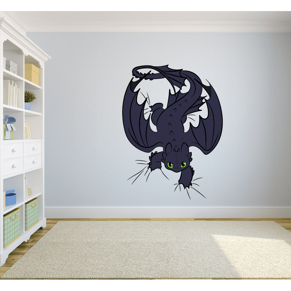 How to Train your Dragon Cartoon Character Wall Decal Vinyl Sticker Art