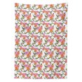 thumbnail image 3 of Ambesonne Hummingbird Tablecloth Rectangular Table Cover, Blossoms on Branches, 60"x84", Multicolor, 3 of 4