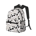 thumbnail image 2 of Picia Cute Panda Large Capacity Backpack Classic Style Backpack Casual Backpack Water-Resistant School Work Travel Outdoor Backpack, 2 of 8