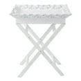 thumbnail image 4 of Zingz and Thingz Elegant Tray Stand in Aged White, 4 of 4