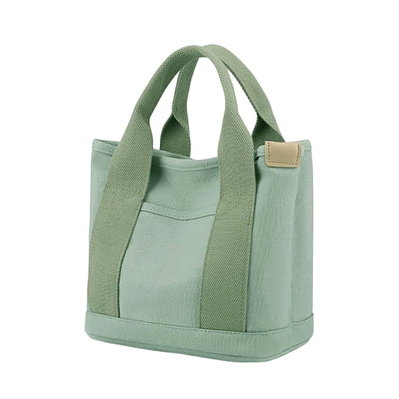 Premium Canvas Tote Bag with Crossbody Strap – Multi-Pocket Lightweght Shoulder Handbag for Daily Use, Work, Shopping & Travel
