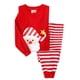 thumbnail image 1 of Pijamas con diseño de animales para niños, pijamas de frutas para bebés, ropa de dormir de manga larga, conjunto de ropa para niños, otoño e invierno, 2 piezas, 1 of 4