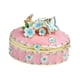 thumbnail image 4 of Joyero, joyero, joyero decorativo, tocador, organizador de joyas. Rosa, 4 of 9