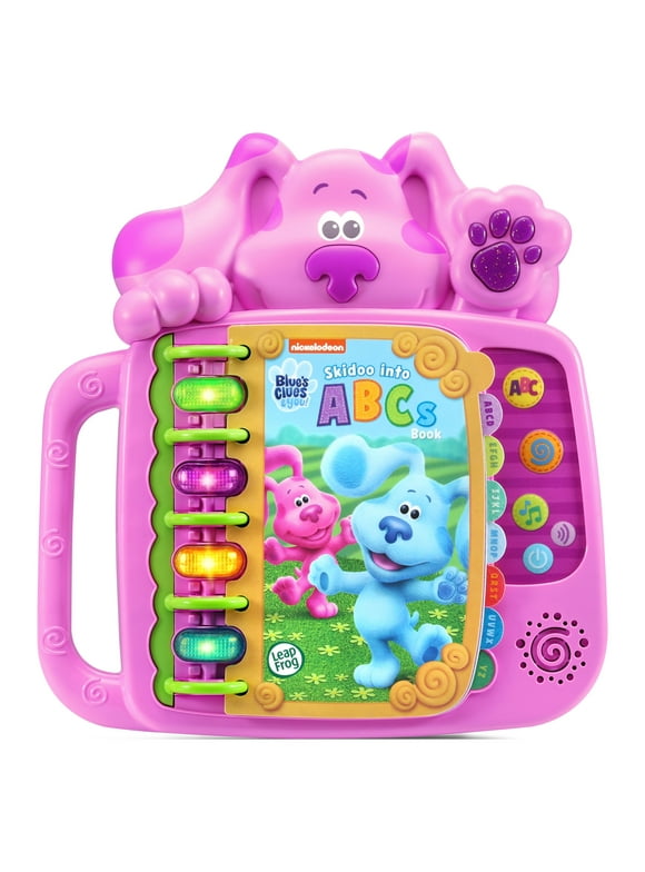 LeapFrog Blues Clues & You! Skidoo Into ABCs Book for Kids, Magenta