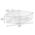 thumbnail image 4 of iDesign RPET Linus Lazy Susan 1/4 Large, Set of 4, 4 of 5
