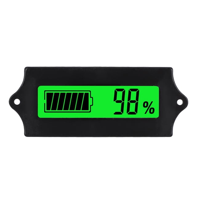 Voltímetro, 12-84 V GY-6G Indicador de capacidad de batería Pantalla de carga de batería Diseñado por expertos