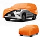 thumbnail image 1 of Funda de coche impermeable Unique Bargains para Lexus GX, protección exterior contra el sol y la lluvia, naranja con franjas reflectantes, 1 of 1