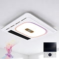 thumbnail image 6 of KBOROVER 4-in-1 Bathroom Exhaust Fan with 1800W Heater, Bluetooth Speaker and LED Light, 180 CFM Quiet Ventilation, Wired Digital Wall Control, White, 6 of 20