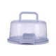 thumbnail image 1 of Contenedor para pasteles Portador de pasteles con asa Base de accesorios multipropósito Contenedor de almacenamiento de pasteles portátil para pastel Azul, 1 of 9