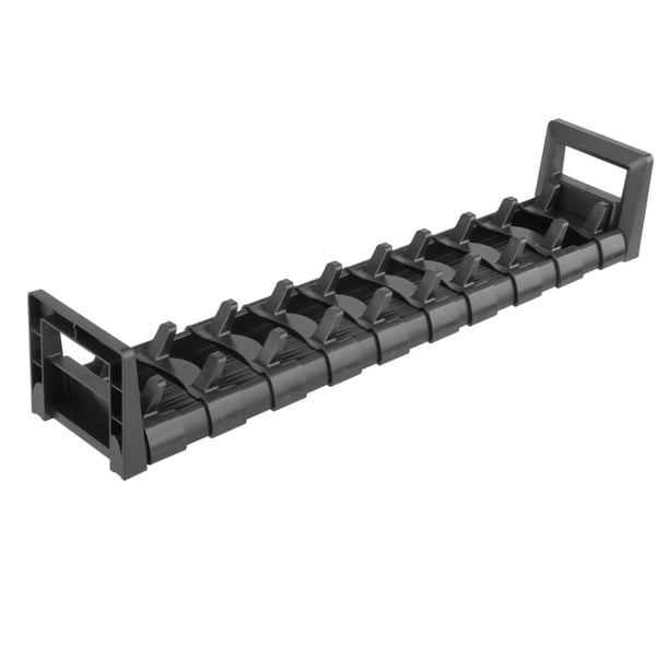 Estante de almacenamiento de cajones Sunnimix Estante para cubiertos de aluminio extraíble