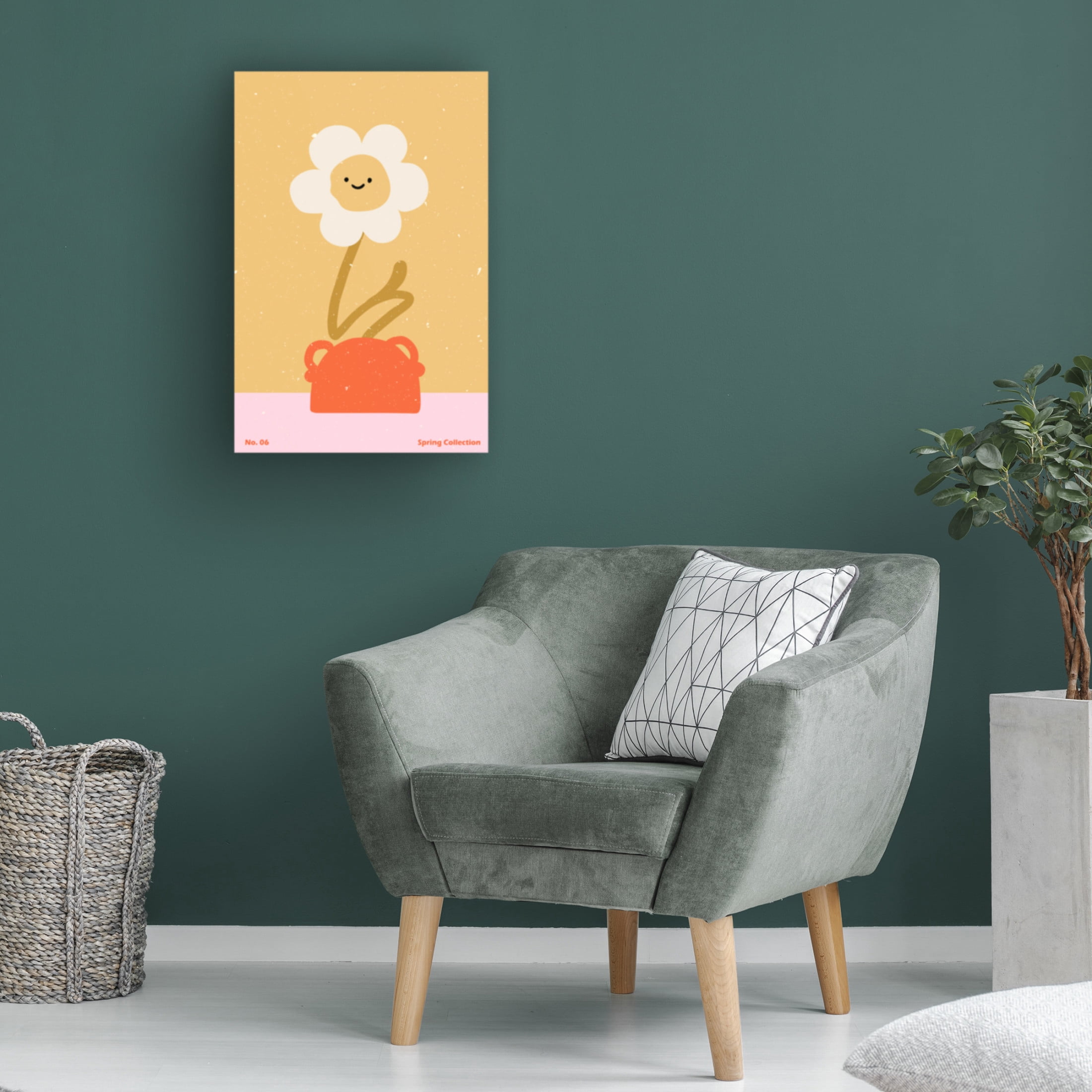 Trademark Fine Art NKTN Spring Flower 06 Canvas Wall Art