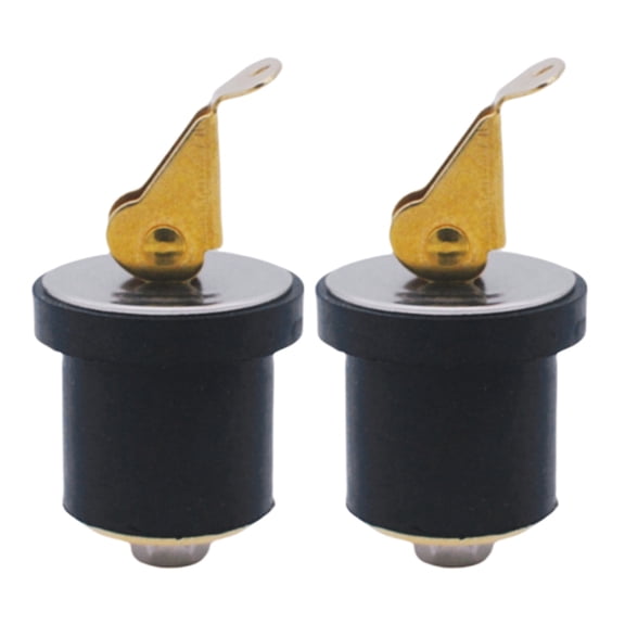 7/8Inch Diameter Brass Screw Tight Drain Plug Sealing Stoppers, Secures Firmly For Marine Vessels Yacht Durability