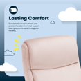 thumbnail image 4 of Serta Comfort Ergo Executive Office Chair Ergonomic with Pink Bonded Leather, 4 of 8