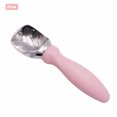 thumbnail image 1 of Cuchara De Helado Con Mango Cómodo, Cuchara De Helado Resistente Profesional, Herramienta De Cocina Premium Para Masa De Galletas, Helado, Sorbete, Melón,Rosado Shuxiu Wang 1327533062855, 1 of 5