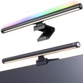 thumbnail image 1 of Computer Monitor Light Bar, LED Screen Light Bar for Workspace, Dimmable Monitor Lamp, Touch Control Monitor Lamp for Desk/Office/Home/Game, for Eye Caring, 1 of 7