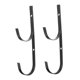 thumbnail image 5 of unbranded 2Ud De Pared Para Piscina En Hierro Negro Para Colgar Herramientas Y Toallas, 5 of 7
