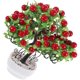 thumbnail image 5 of Planta de escritorio falsa en maceta, planta decorativa para el hogar, árbol frutal artificial decorativo, 5 of 5