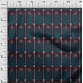 thumbnail image 2 of oneOone Tissu Flex Coton Chevron Ikat Décor Tissu Imprimé BTY 40 Pouces de Large, 2 of 4