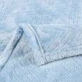 thumbnail image 4 of Superior Alaska Diamond Fleece Blanket 66" x 90", Lightweight Soft Bed Blankets, Twin Size, Light Blue, 4 of 9