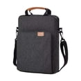thumbnail image 1 of Bolso para portátil, bolso de mano, estuche de transporte, correa ajustable, para computadora, impermeable, para viajes de negocios, fin de semana, 13 a 14 pulgadas, 1 of 8
