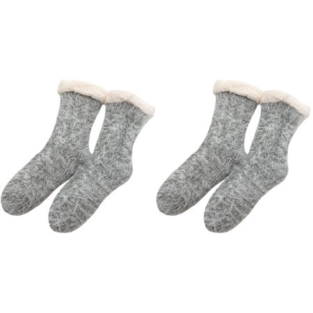 

TOYMYTOY 2 Pairs Thicken Warm Socks Slipper Socks Bed Socks Thermal Socks Women Floor Socks