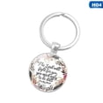 thumbnail image 1 of POINTERTECK Bible Verses Keychain Glass Dome Pendant Keychain Scripture Quote Jewelry Christian Faith Inspirational Gifts, 1 of 6