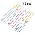 thumbnail image 6 of stitch holders 10pcs Random Colors Yarn Stitch Holder Set Crochet Knitting Needle Alloy Safety (Random Color), 6 of 11