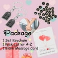 thumbnail image 3 of Personalized Brick Matching Heart Keychains - Valentine's Gifts for Mom, Dad, Couple, Boyfriend, Girlfriend, Lovers, 3 of 5