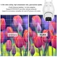 thumbnail image 4 of Wifi Ptz Cámara Ip 1080P Hd 8 Luces Seguridad Vigilancia Al Aire Libre Trabajo Con Camhi 110-240V (Ee. Uu.) Cateissary AF000458-00, 4 of 6