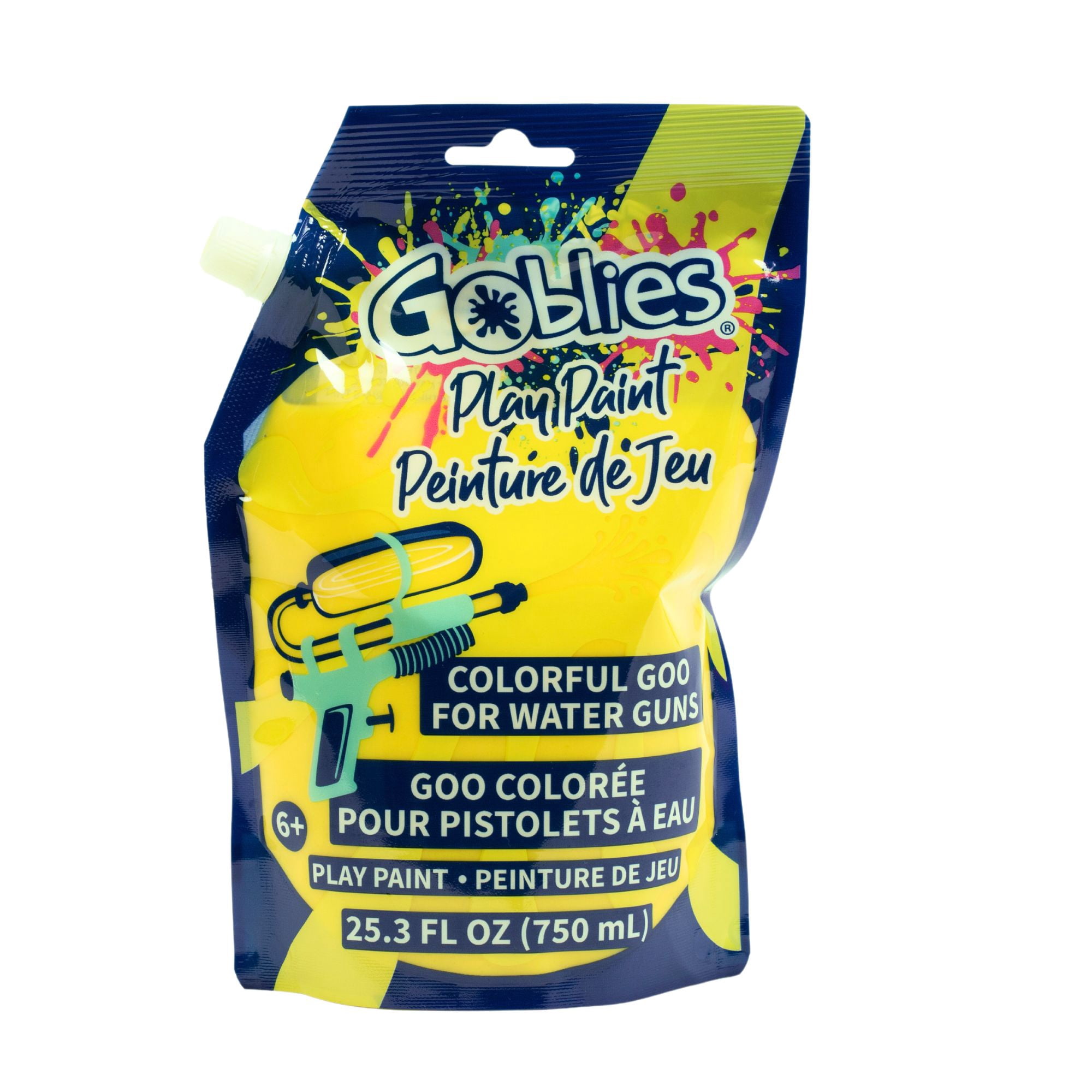 Goblies Play Paint for Water Guns - Party Pack 12pk Green, Pink, Yellow