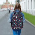 thumbnail image 6 of FORMRS Unisex Backpack Elementary School Travel Bookbag with Reflective Stripes, Red White Stars, 6 of 7