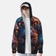 thumbnail image 2 of Balery Forest Cool Lion Sudadera ligera de manga larga con capucha y protección solar UPF 50+ para hombre y mujer, ideal para pesca y running-XX-Large, 2 of 7