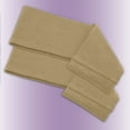 thumbnail image 3 of Men's Cotton Headband Sweatband 2-Pack 3" Wide Size X-Large Yoga Sports Fitness Made in USA Khaki, 3 of 5