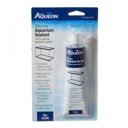 Aqueon Silicone Sealant Clear 3 Ounces