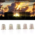 thumbnail image 1 of Furniture Fastener Nut,100pcs M4 M5 Zinc Fastener Nut Screw Nut High-End Performance, 1 of 9