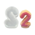 thumbnail image 4 of Number 1-9 Silicone Mold for Birthday Candle Making Fondant Candy Cake Molds, 4 of 14