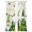Green Yellow, variant on St. Patrick's Day Sheer Curtains 96 Inch Length 2 Panels Set Window Treatments, Green Gnomes Gold Coin Shamrock Beige Rod Pocket Semi Curtains for Living Room/Bedroom/Kitchen Décor, 104"W x 96"L