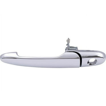 Front Left Driver Side Outer Door Handle with Keyhole - Chrome - Compatible with 2005 - 2009 Buick LaCrosse Sedan 4-Door 2006 2007 2008