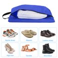 thumbnail image 4 of Uxcell Shoe Bags for Travel, Portable Shoe Bag with Zipper for Travel, Blue Green 4 Pack, 4 of 5