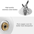 thumbnail image 3 of MEGICOT 4 Fins Blade Compatible with Oster Osterizer Blender with 6 Ribs Bottom Base Sealing Gasket, Extractor Blade Replacement Parts, 3 of 3