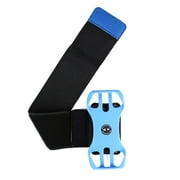 Removable swivel wrist band sports running and cycling outdoor mobile phone arm bagblue
