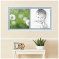 thumbnail image 2 of ArtToFrames Collage Photo Picture Frame with 2 - 20x20" Openings, Framed in White with Baby Blue and Black Mats (CDM-3966-40), 2 of 8