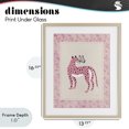 thumbnail image 4 of Stupell Industries Eclectic Cheetah & Butterfly Friendship Birch Framed Print Under Glass, 13 x 16, by Natalie Carpentieri, 4 of 8