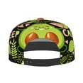 thumbnail image 3 of Uemuo Avocado Keep Calm Pattern Women's Baseball Cap,Straight Brim Hat,Golf Dad Hat,Travel Hat,Sun Protection Cap,Everyday Accessory, 3 of 9