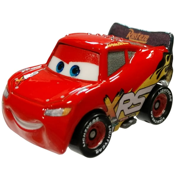 Disney / Pixar Metal Mini Racers XRS Lightning McQueen Die Cast Car [No ...