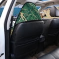 thumbnail image 4 of XYZCANDO Lapis Lazuli Grain Car Seat Towel Cover Waterproof Microfiber, Compatible with Car Interior Bucket Seat, for Trucks Vans Cars, 4 of 6