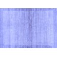 thumbnail image 1 of Ahgly Company Machine Washable Indoor Rectangle Abstract Blue Modern Area Rugs, 2' x 4', 1 of 4